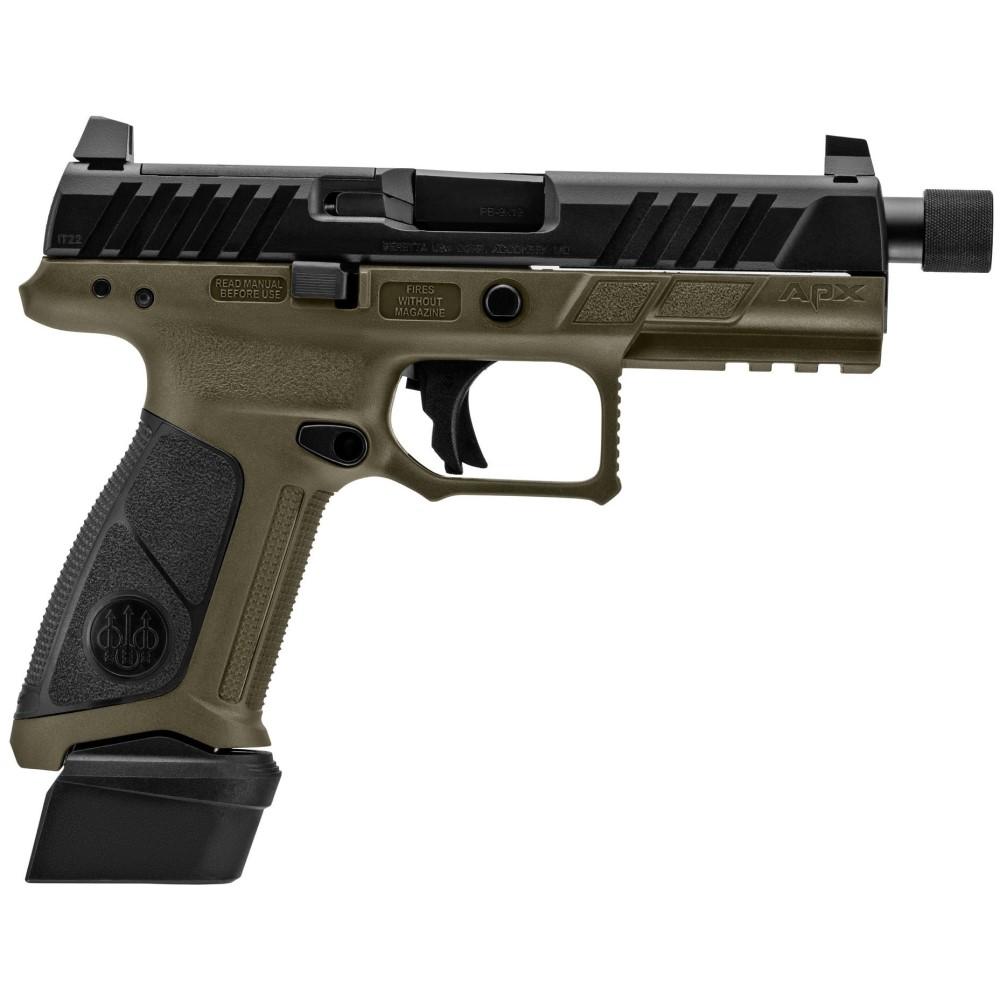 Beretta APX A1 OD Green Tactical 9mm Threaded Pistol