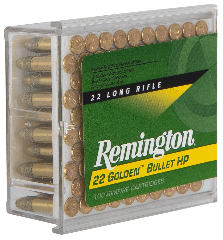 Remington Golden Bullet .22 LR 36gr HP 100rd