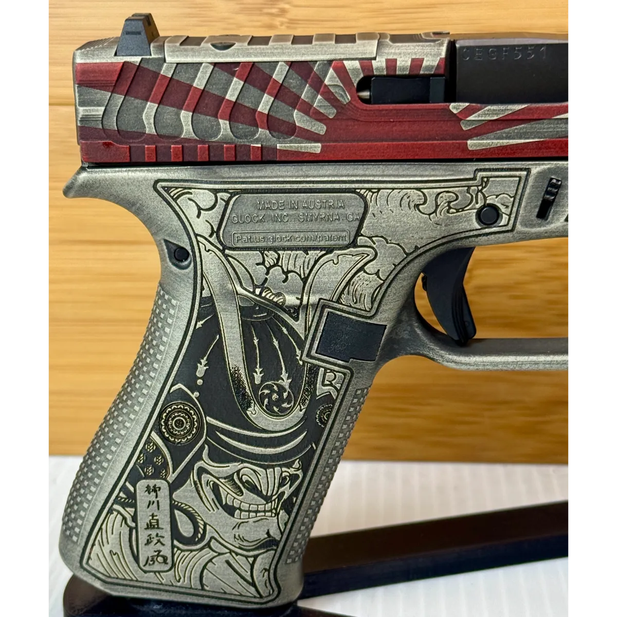 Glock 48 "Rising Sun Bushido" Handgun 10Rd 9mm Pistol