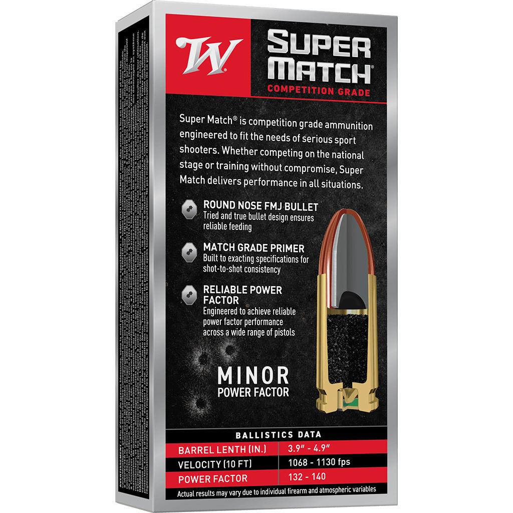 Winchester Super Match 124 Grain 9mm Ammunition - image 4 of 5