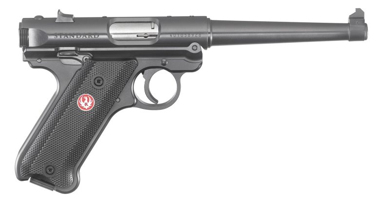 RUGER MKIV STD 22LR 6" BL/SY 10+1