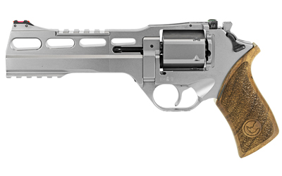 CHIAPPA RHINO SAO 357MAG 6" 6 ROUND NICKLE REVOLVER