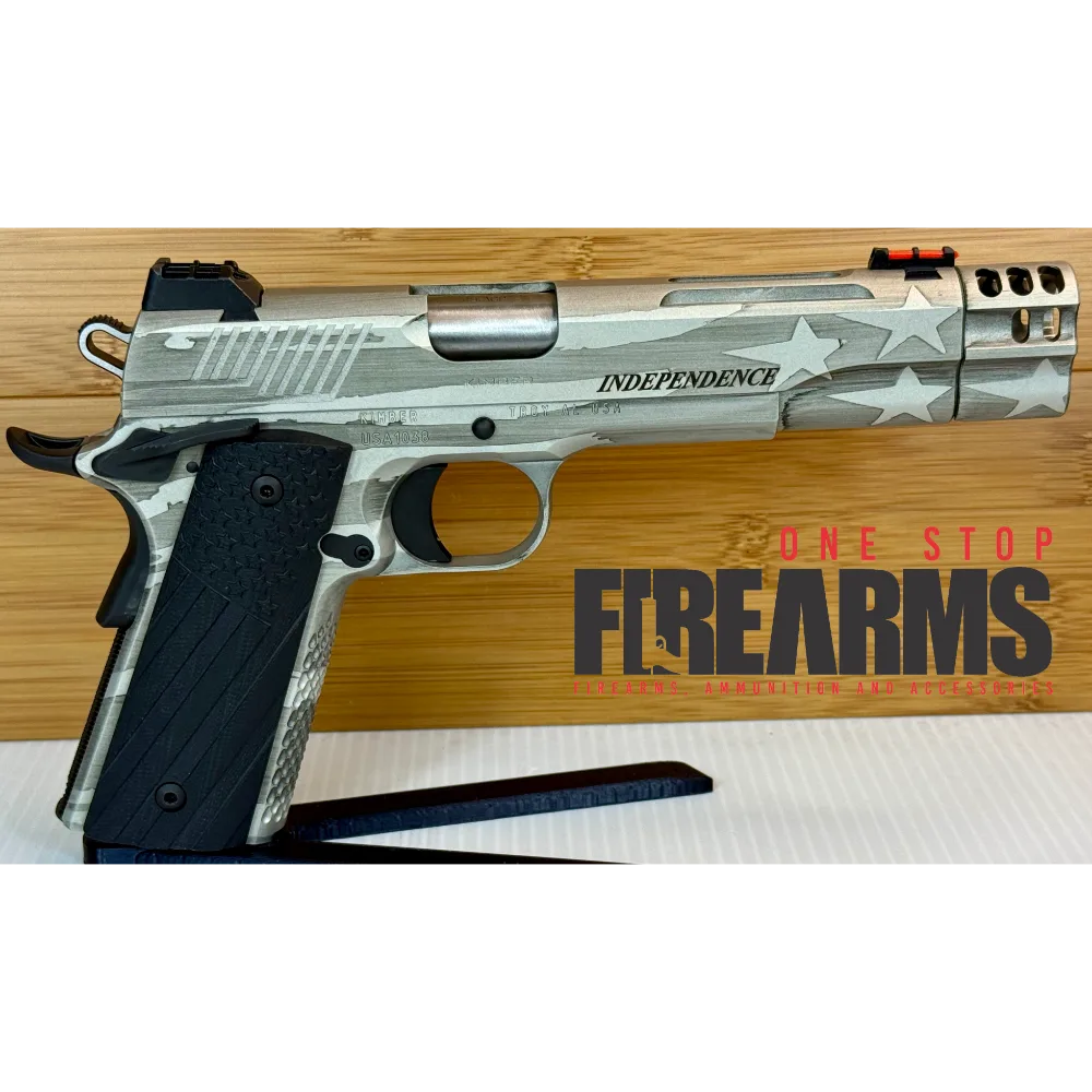 Kimber Independence 1911 .45 ACP 5" 8+1 Flag Cerakote G-10 Grip