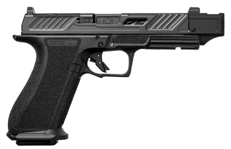 SHADOW SYSTEMS DR920P 9MM BLACK OR COMPENSATED BARREL BLACK SS ROD GREEN TRITIUM 1D 10RD CA SS-2240-CA