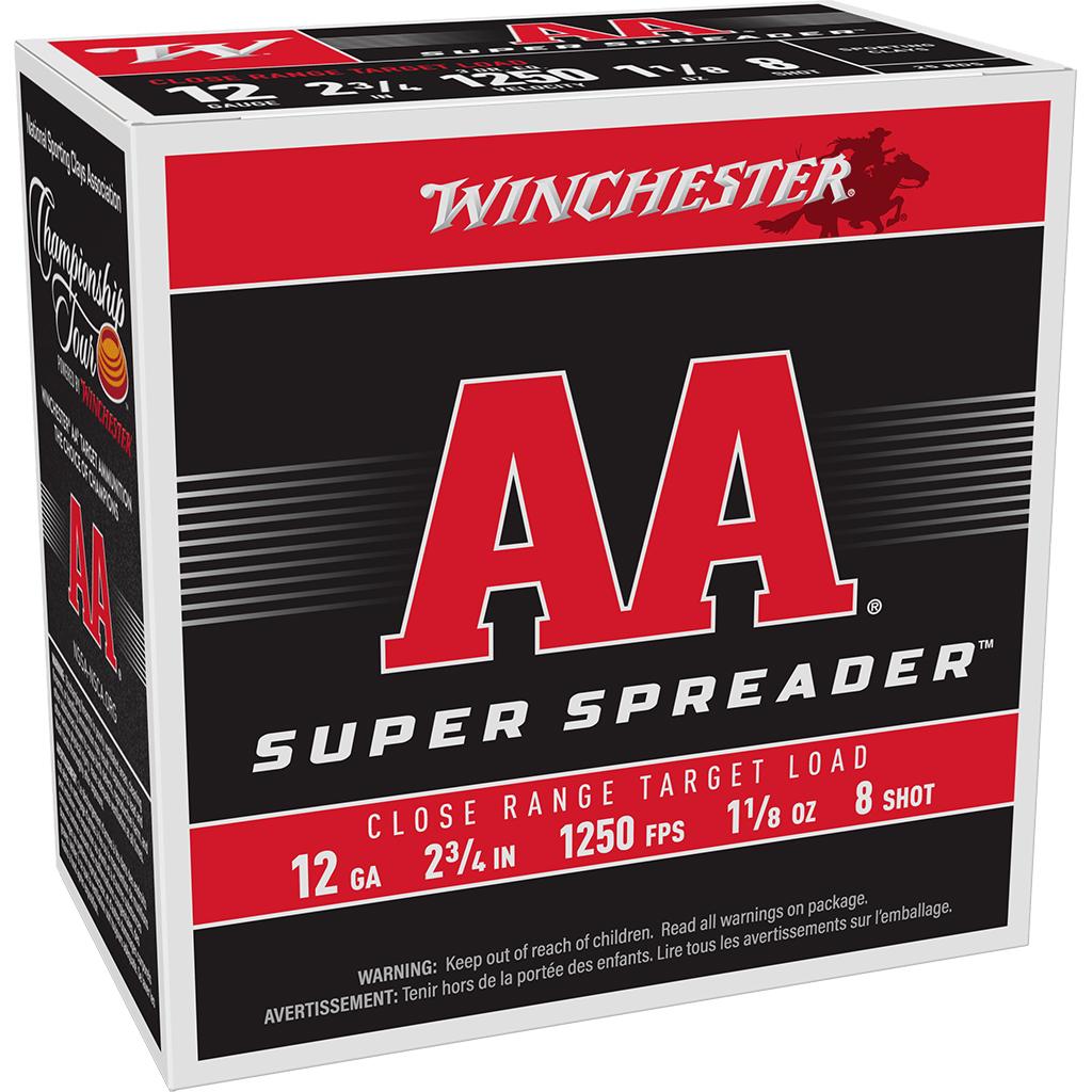 Winchester Light Target 12GA 2-3/4" 1-1/8oz 1250fps 25ct Shotshells