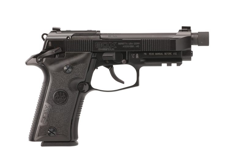 BERETTA 80X CHEETAH 380ACP BLK 10+1 Threaded Barrel