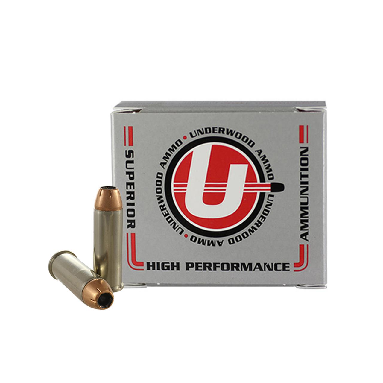 Underwood .44 Rem Mag 240gr JHP 1500fps 20rd Box