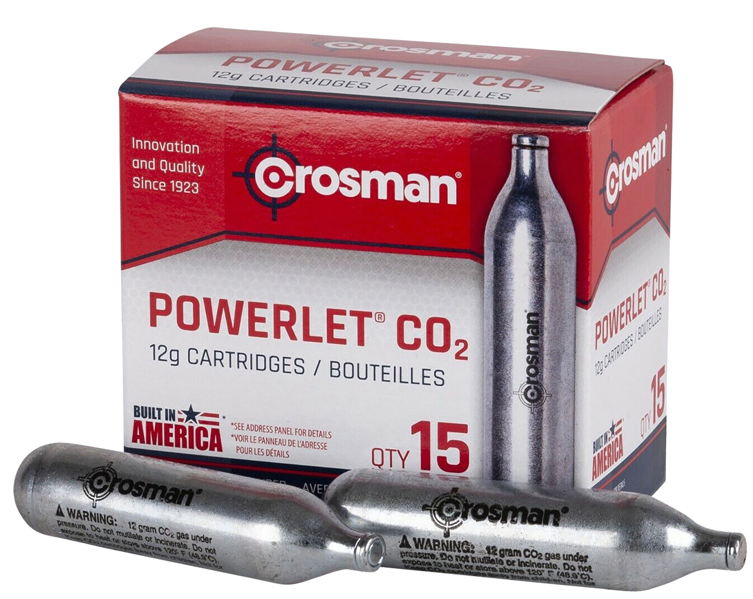 Crosman Powerlet CO2 Cartridges - 15 Pack - image 3 of 5