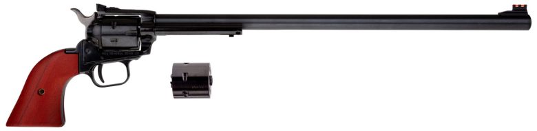 Heritage Mfg RR22MB16AS Rough Rider 22 LR 22 WMR 6 Shot 16" Black Barrel, Cylinder & Zamak Frame, Cocobolo Grips