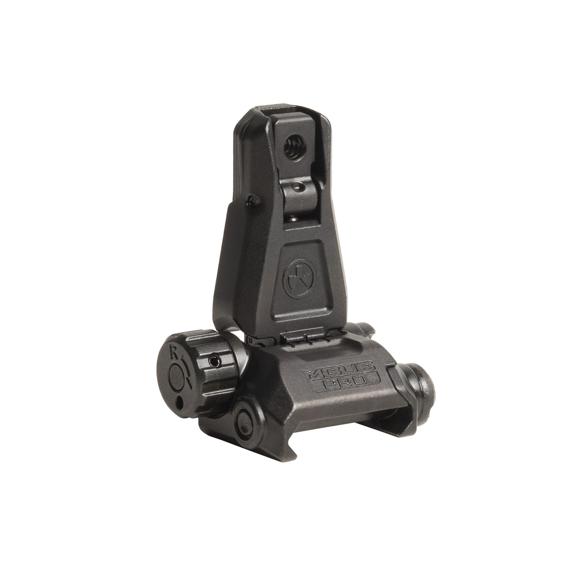 Magpul MBUS PRO Rear Sight, Flip-Up, Steel, Black