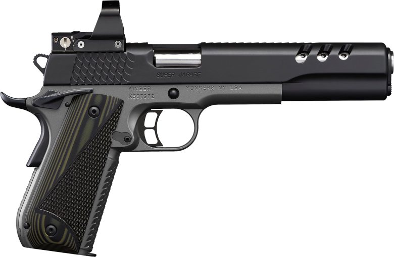 Kimber Super Jagare 10mm 6" 8+1 w/ Optic Gray Micarta Grip