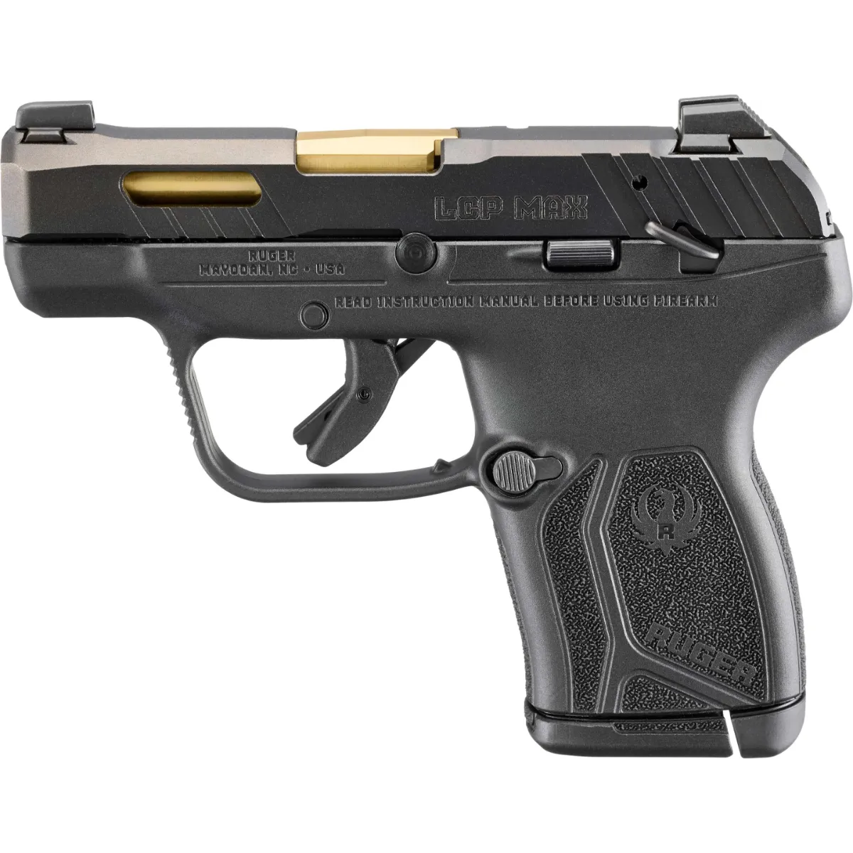 RUGER LCP MAX GOLD 380 AUTO 2.8" 10-RD SEMI-AUTO PISTOL