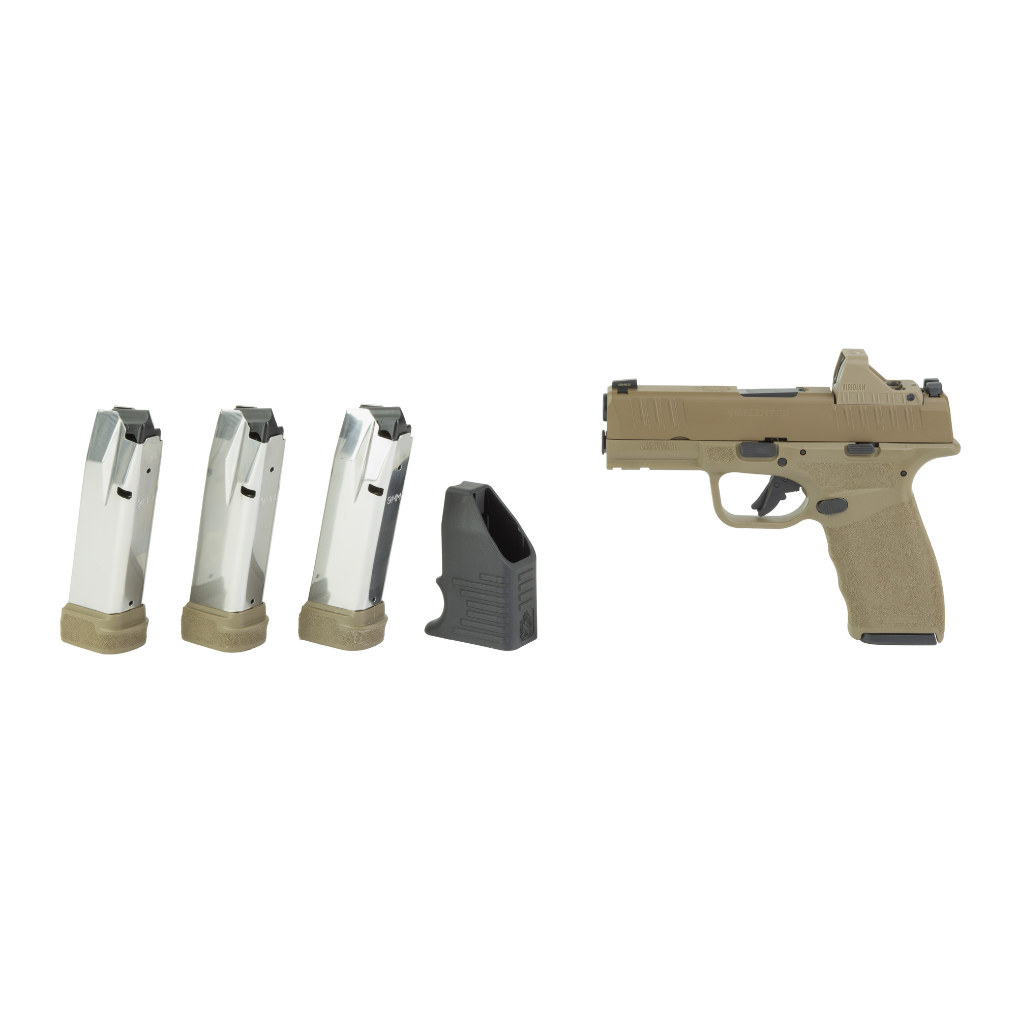 Springfield Armory Hellcat Pro OSP 9mm Luger 3.7in Pistol - Desert Flat Dark Earth