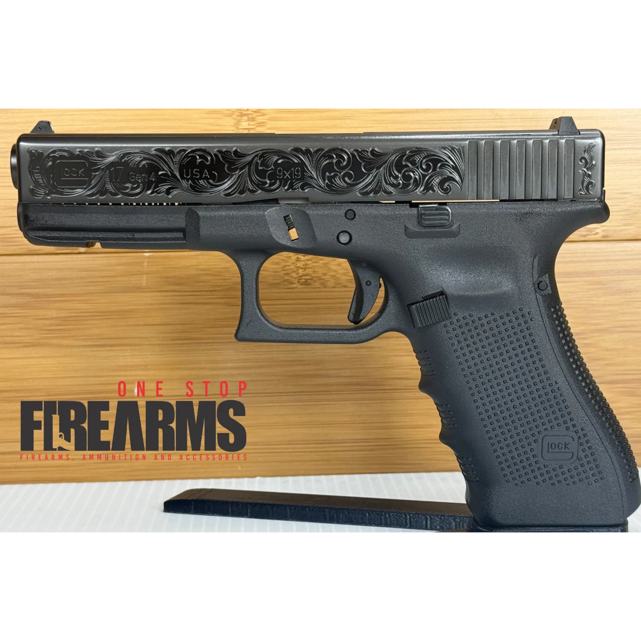 GLOCK 17 GEN4 Engraved TALO 9MM 4.49'' 17-RD PISTOL