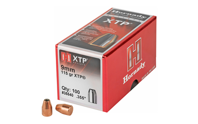Hornady XTP .355 9mm 115 Grain Hollow Point Bullets - 100 Count - image 2 of 6