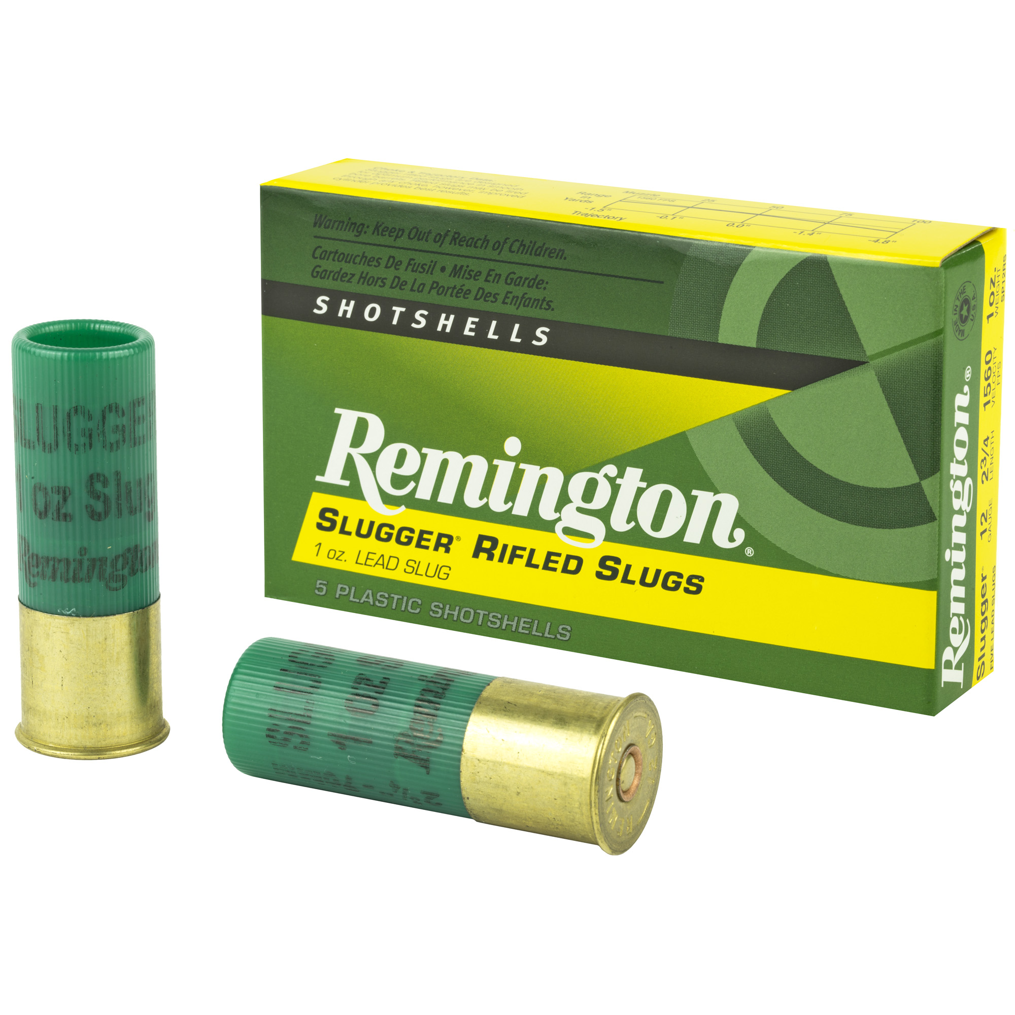 Remington Slugger 12 Gauge 2.75" Rifled Slug
