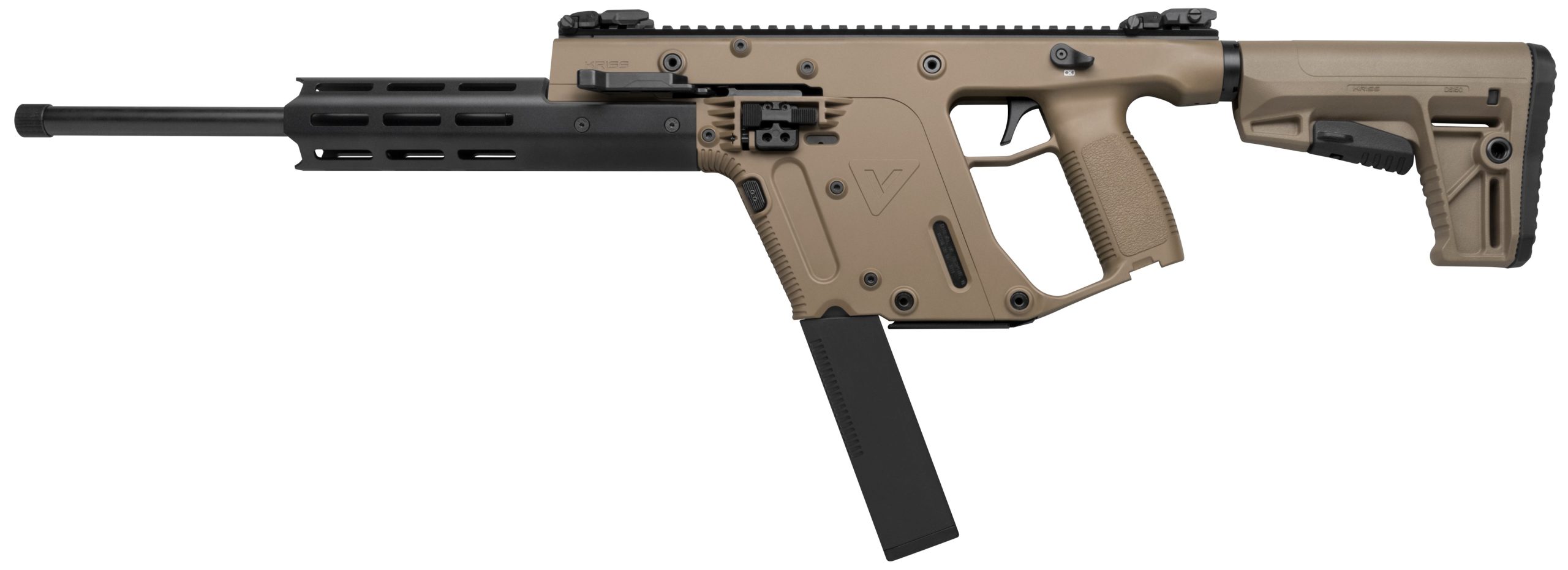 Kriss Vector CRB 22 LR FDE Rifle 30+1 16" Barrel M-LOK Folding Stock