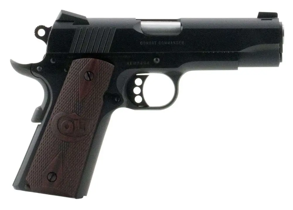Colt Combat Commander 45 ACP 4.25" 8+1 Blued 1911 Pistol