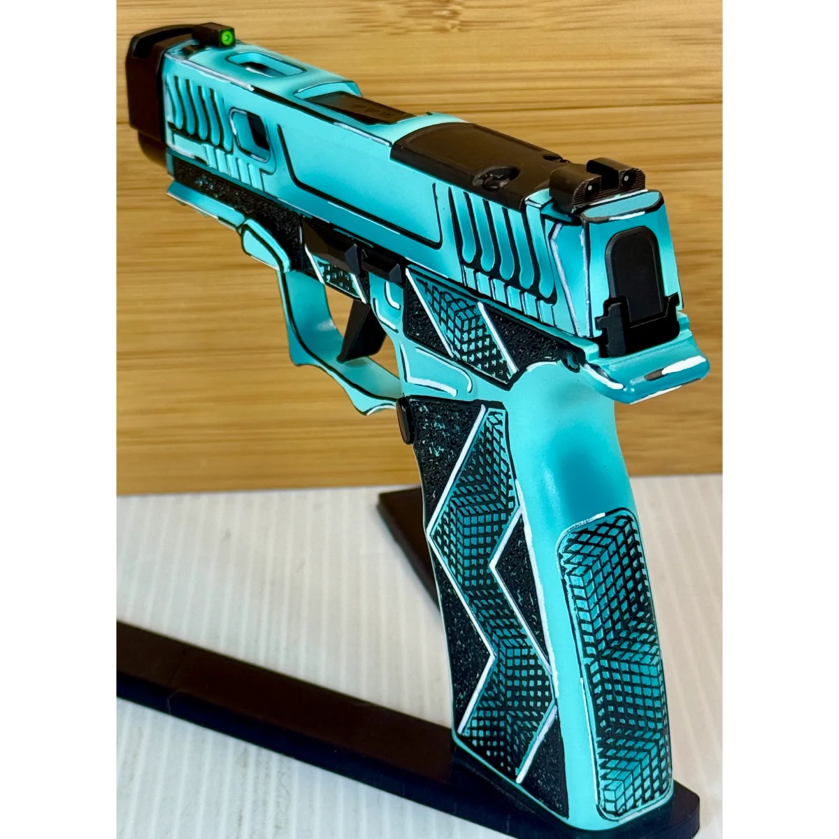 Custom Sig Sauer P365X Komodo Anime Blue Comp 9mm Pistol