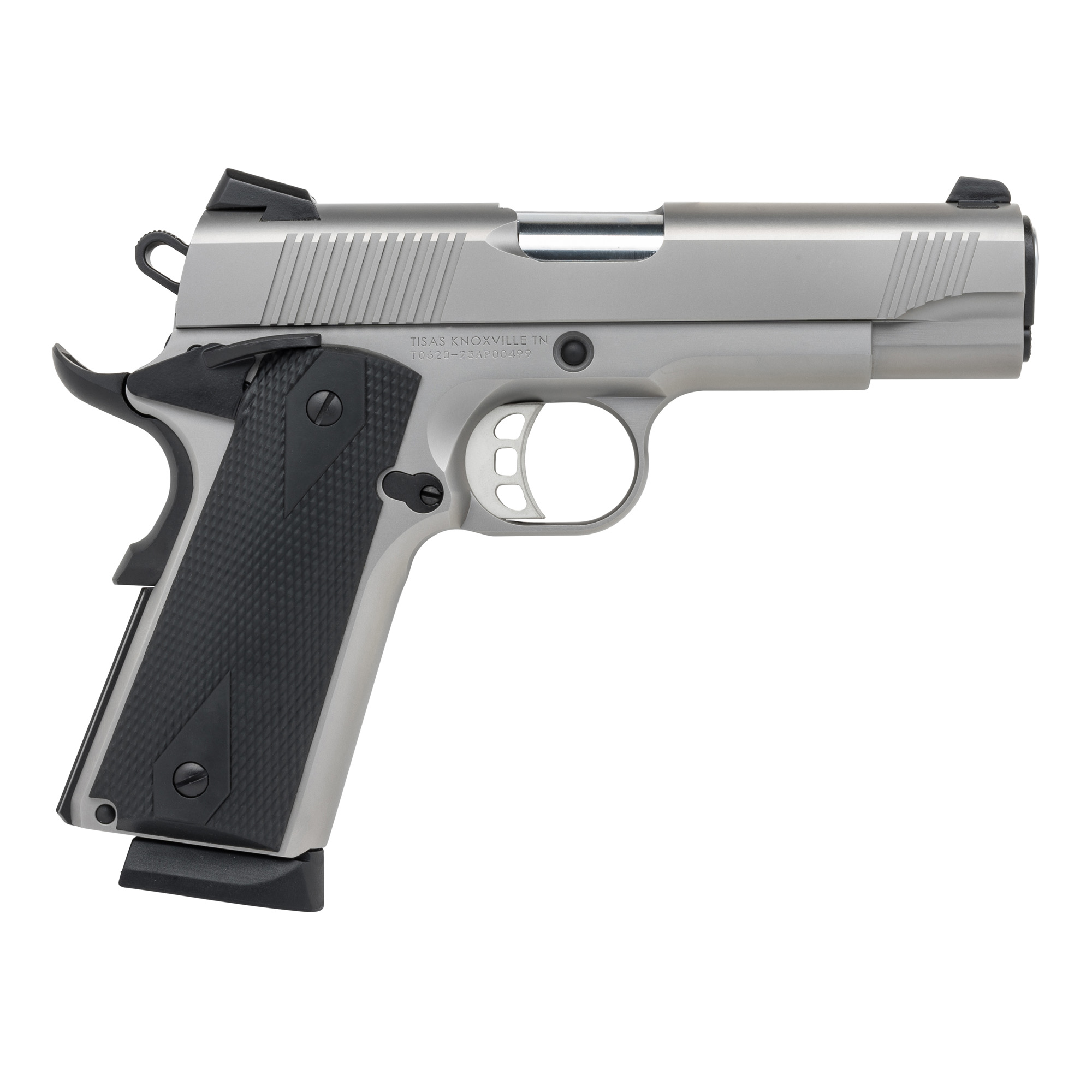Tisas Arms 1911 Carry Stainless Steel 45 ACP 4.25" Barrel Semi-Auto Pistol