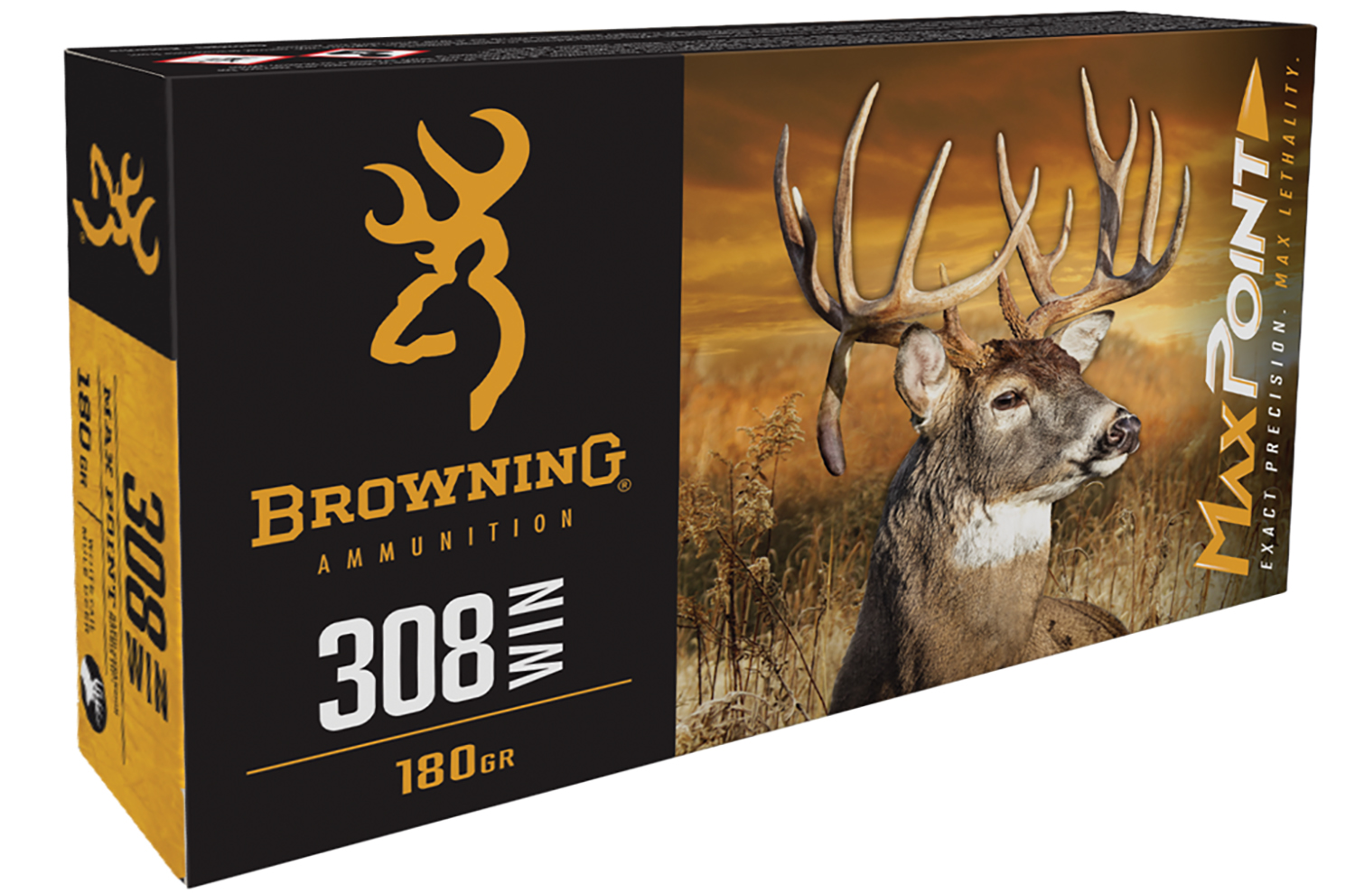 Browning Max Point .308 Winchester 168gr 20-Round Box Ammo