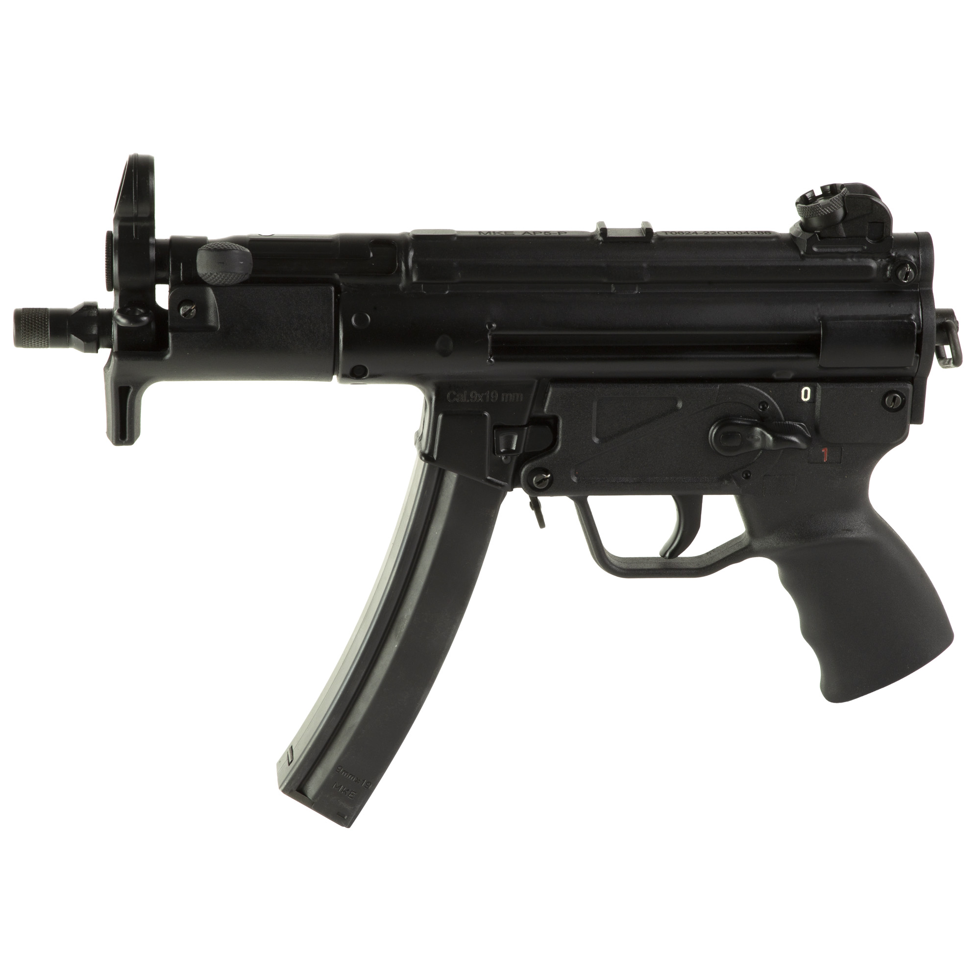 Century Arms AP5-P Base Semi-Auto Pistol 9mm 5.75" Threaded