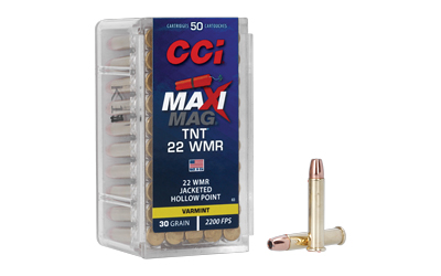 CCI Maxi-Mag TNT .22 WMR 50rd