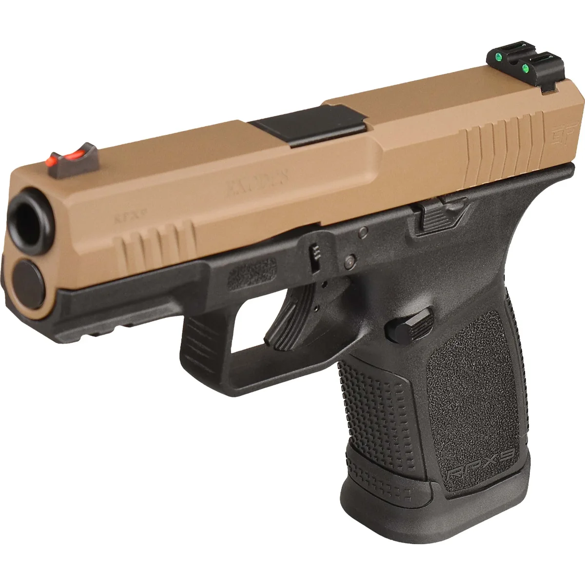 GFORCE ARMS RPX9 EXDOUS 9MM 4" FDE SLIDE 15+1 HANDGUN