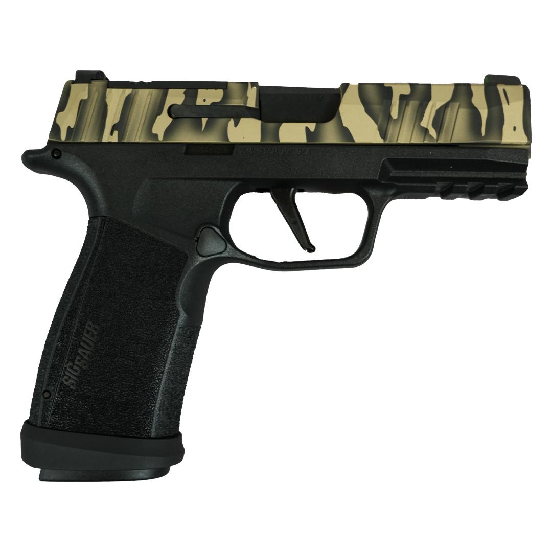 Sig Sauer P365 XMACRO TACOPS 9mm Tiger Stripe 17rd 3.7" Barrel