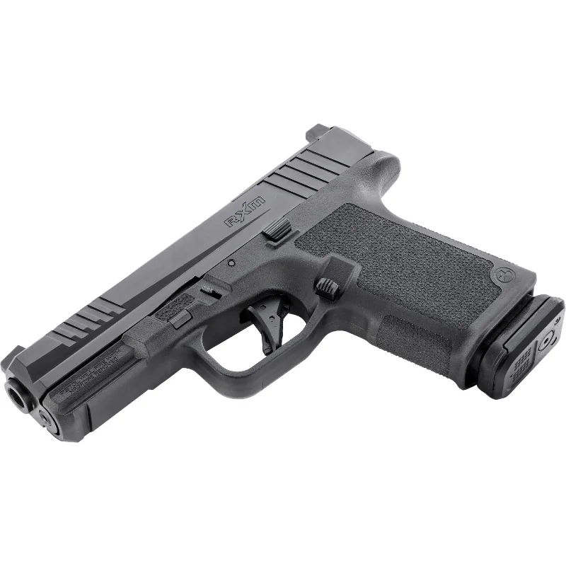 Ruger RXM Stealth Gray 9mm 4" Optic-Ready Tritium Sight 15+1 Flat Trigger Gray Cerakote Pistol