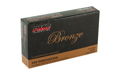 PMC BRNZ 308WIN 147GR FMJ 20/500