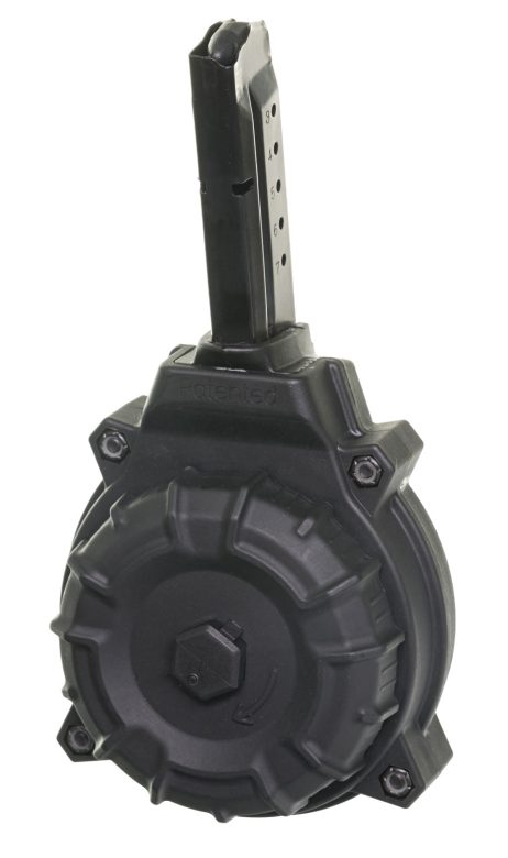 ProMag S&W Shield 9mm 50rd Drum Magazine Black Polymer