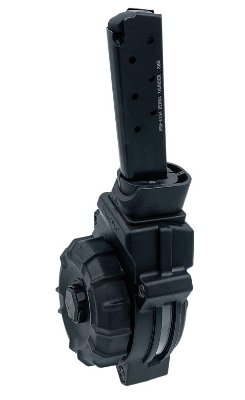 ProMag DRMA104 30rd Drum 380 ACP Fits Bersa Thunder 380 Black