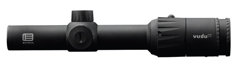 EOTech Vudu 1-6X24mm SFP Rifle Scope, DP1 Illuminated Reticle, 30mm Tube, Black - image 1 of 6