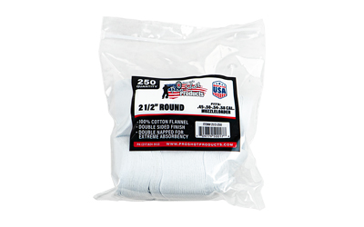 Pro-Shot Patch 2.5" .45-.58 Cal 250-Pack
