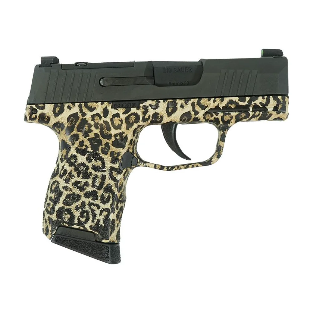 Sig P365 9mm Leopard Print Optic Ready Pistol 3.1" 10rd (2)