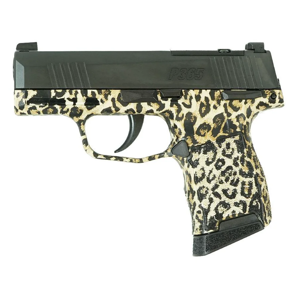 Sig Sauer P365 Leopard Print 9mm OR Handgun with Manual Safety