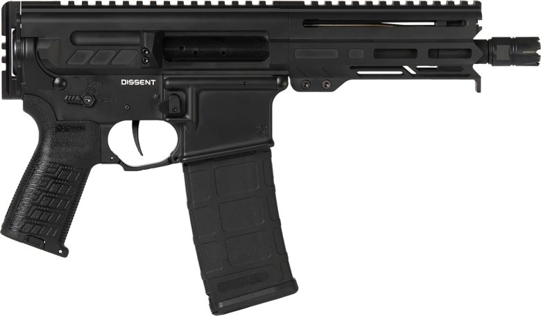 CMMG Dissent 5.56 NATO 30+1 6.5" Black Cerakote