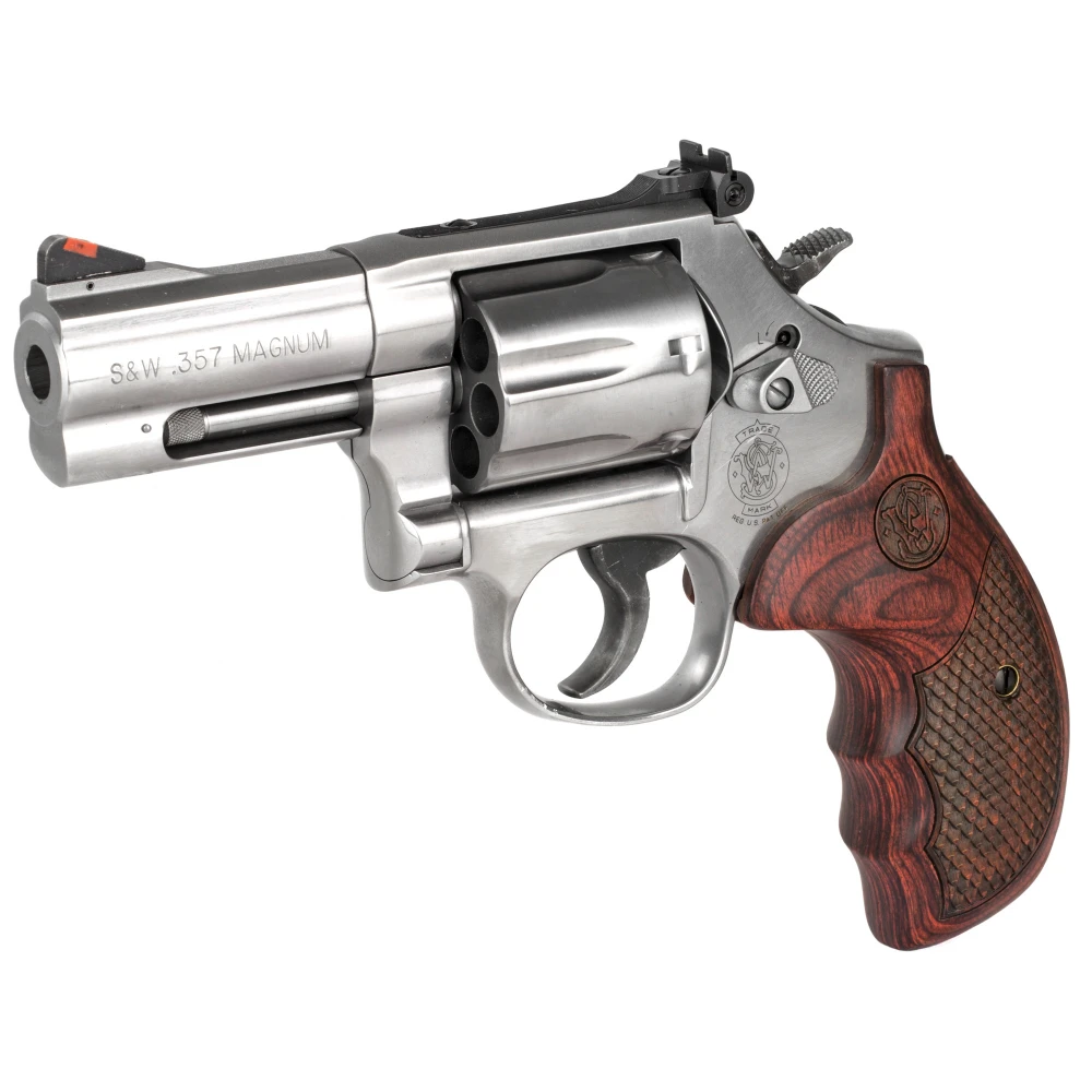 Smith & Wesson 686 Plus Deluxe Wood 357Mag 3" 7Rd Revolver