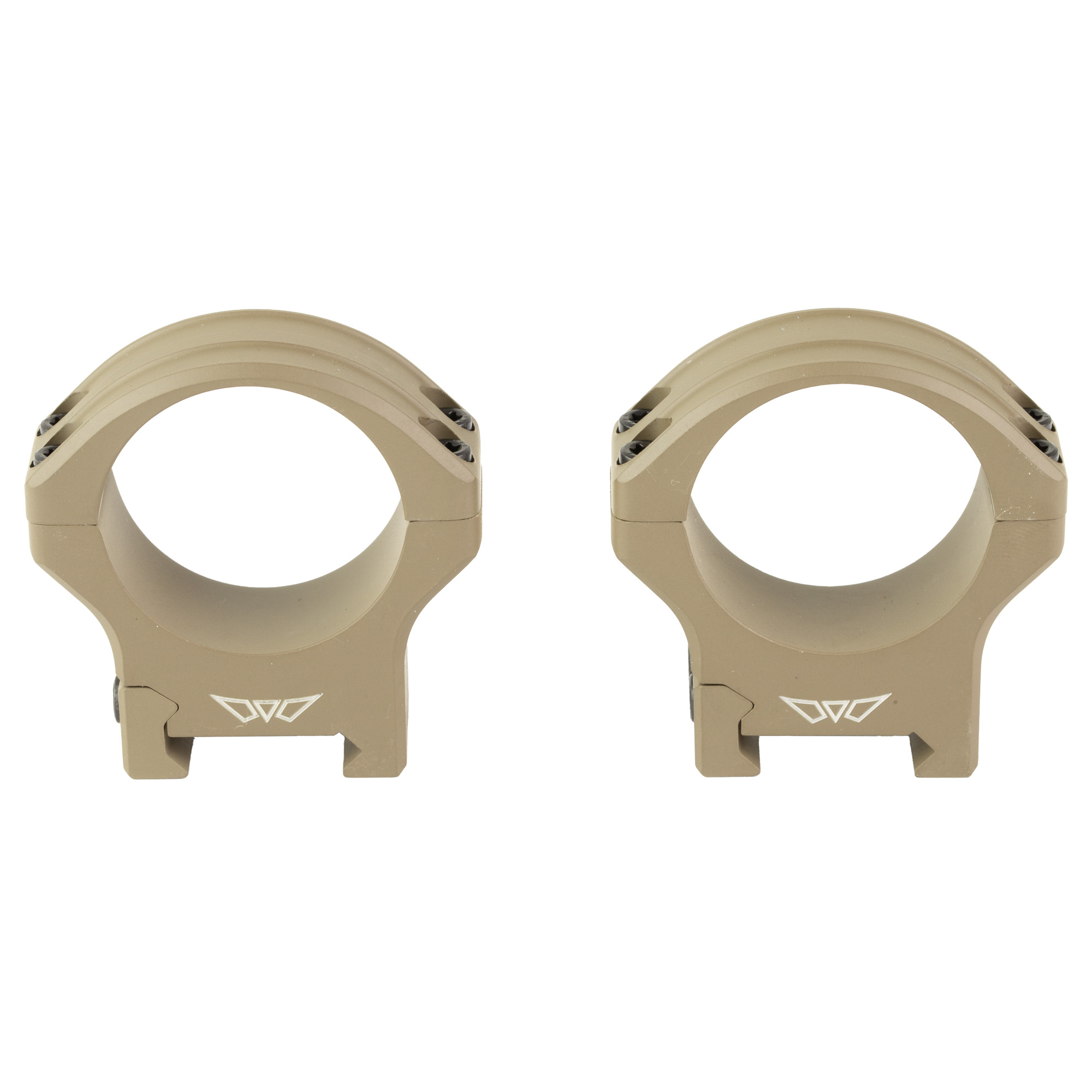 Warne HyperLite Dark Earth 34mm Medium Rings