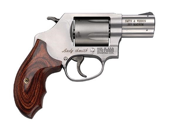 Smith & Wesson M60 LadySmith .357 Mag 2.125″ Stainless Wood 5Rd