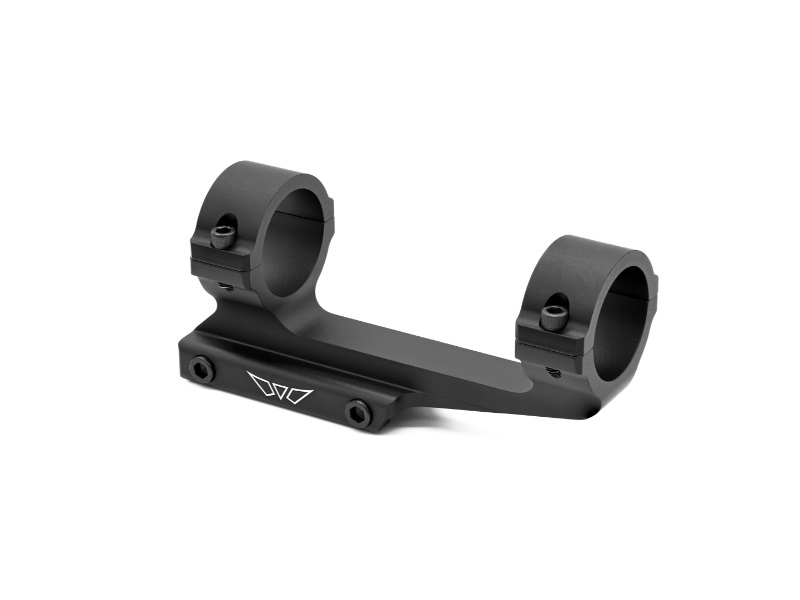 Warne MSR Vapor Scope Mount/Ring Combo 1" Cantilever Matte Black