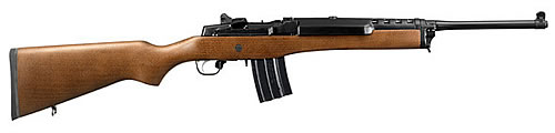 RUGER MINI-14 223 BL/WD RANCH 20RD