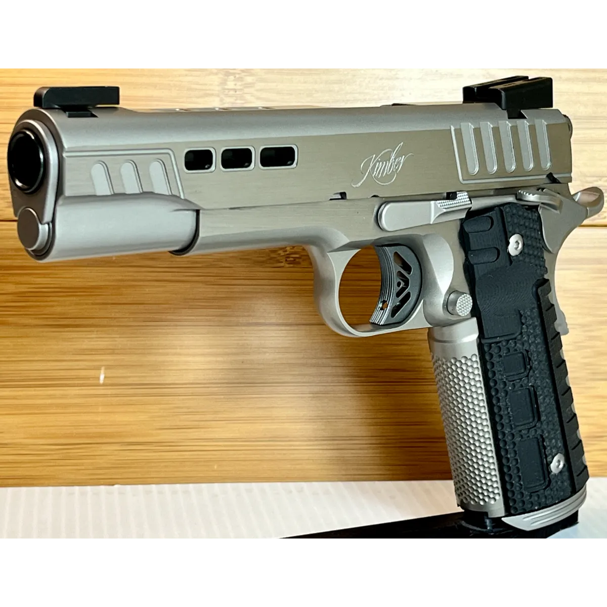 Kimber Rapide Frost .45 ACP 5" 8+1 Silver Slide G10 Grip