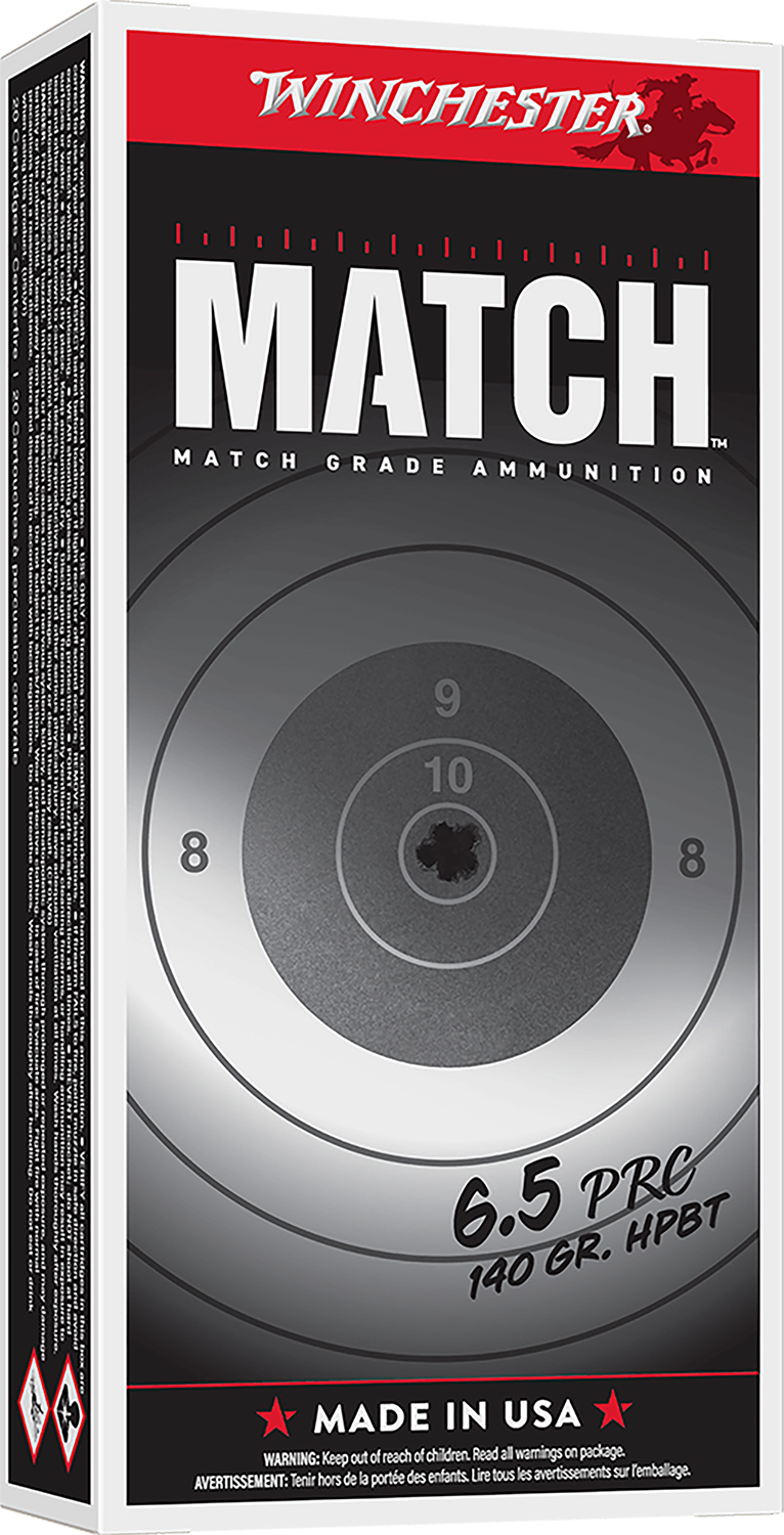 Winchester Match 6.5 PRC 140gr Sierra MatchKing BTHP 20rd Box