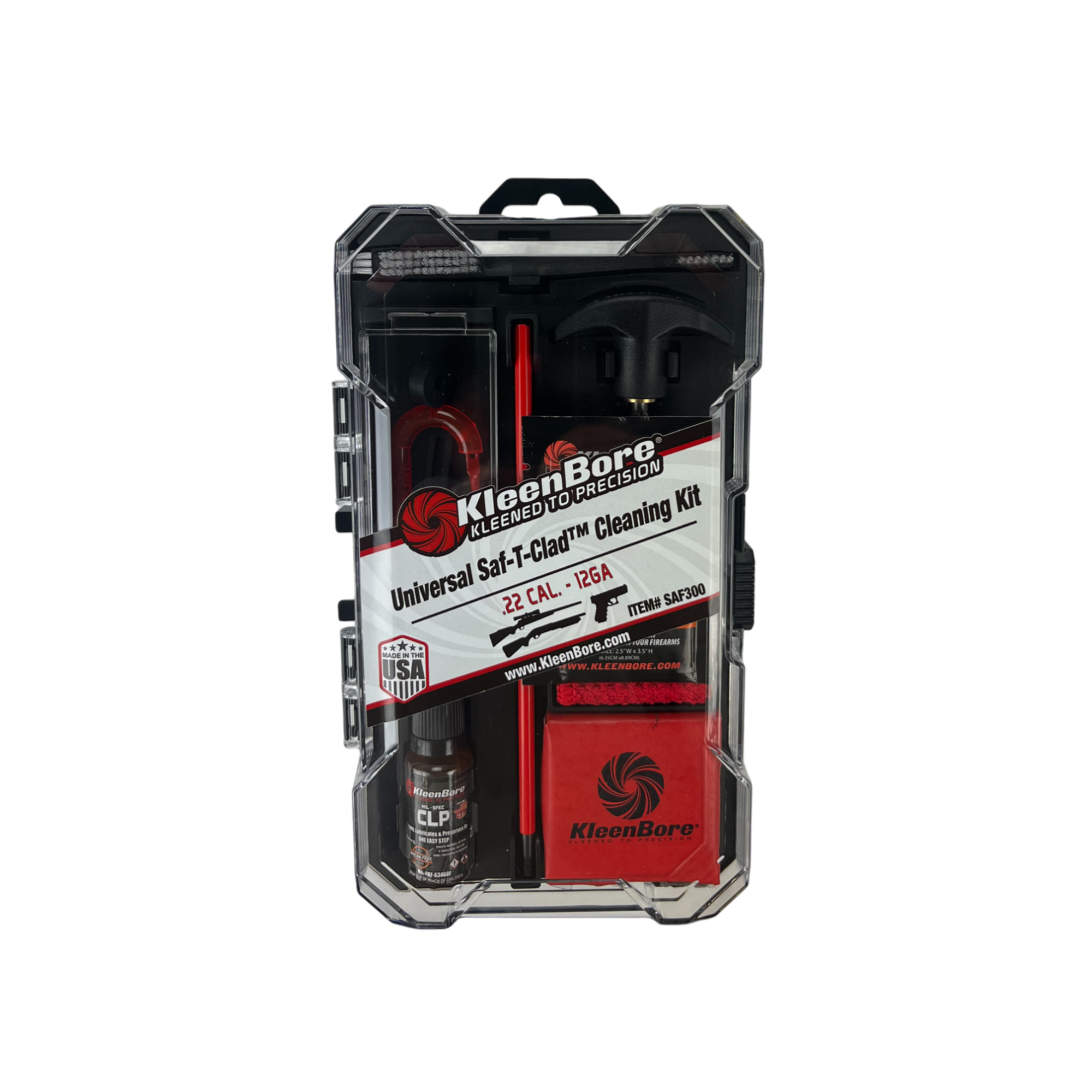 Kleen-Bore Saf-T-Clad Universal Classic Cleaning Kit