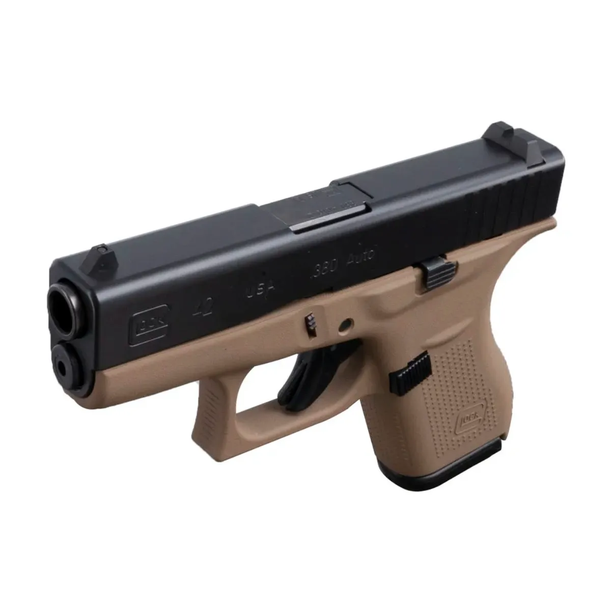 Glock 42 USA .380 Auto Dark Earth Frame & Black 3.26″ Pistol