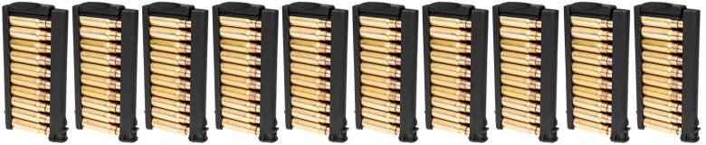 Kel-Tec PR57Stripper Clips 10rd Black Polymer 10 Pack
