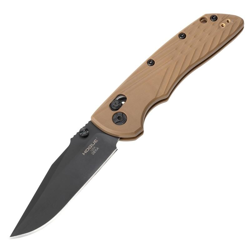 Hogue Deka Folding Knife CPM MagnaCut Black Cerakote 3.25" Blade - image 6 of 6