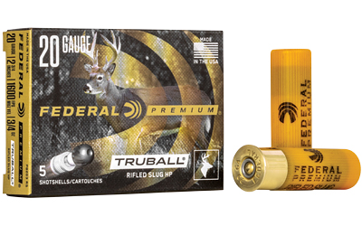 Federal Premium Vital-Shok TruBall 20 Gauge 2.75" Rifled Slug